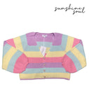 Pastel Rainbow Cardigan