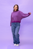 Plum Geo Jumper