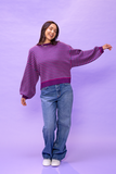 Plum Geo Jumper