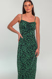 Animal Print Midi Dress