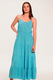 Aqua Cami Tiered Maxi Sundress