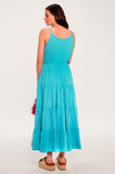 Aqua Cami Tiered Maxi Sundress