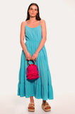 Aqua Cami Tiered Maxi Sundress