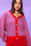 Geo Knitted Cardigan