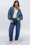 Tropical Geo Cardigan