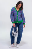 Tropical Geo Cardigan