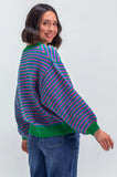 Tropical Geo Cardigan