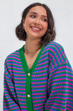 Tropical Geo Cardigan