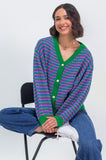 Tropical Geo Cardigan