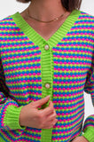 Zesty Geo Cardigan