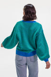 Peacock Geo Cardigan
