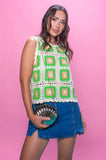 Pink Lemonade Crochet Top