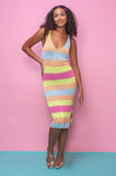Tutti Fruiti Knitted Midi Dress