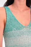 Jade Ombre Knitted Midi Dress