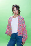 Pink Confetti Cardigan