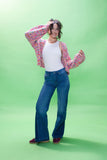 Pink Confetti Cardigan