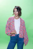 Pink Confetti Cardigan