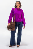 Aubergine Purple Jumper