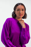 Aubergine Purple Jumper