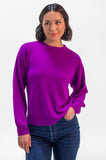 Aubergine Purple Jumper
