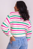 Berries & Cream Stripe Jumper
