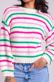 Berries & Cream Stripe Jumper
