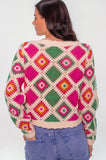 Tropical Crochet Cardigan
