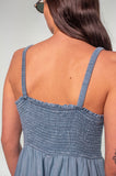 Denim Blue Chambray Jumpsuit