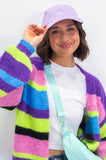 All Sorts Stripe Crop Cardigan