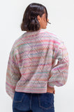 Strawberry Milkshake Pointelle Cardigan