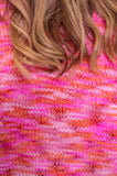 Pink & Orange Ombre Cardigan