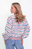 Frosted Rainbow Stripe Jumper