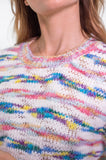 Frosted Rainbow Stripe Jumper