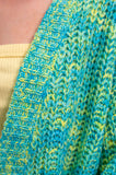 Lime & Blue Ombre Cardigan