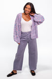Pink & Blue Ombre Cardigan