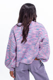 Pink & Blue Ombre Cardigan
