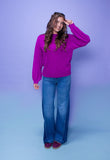 Aubergine Purple Jumper