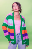 Tutti Frutti Stripe Cardigan