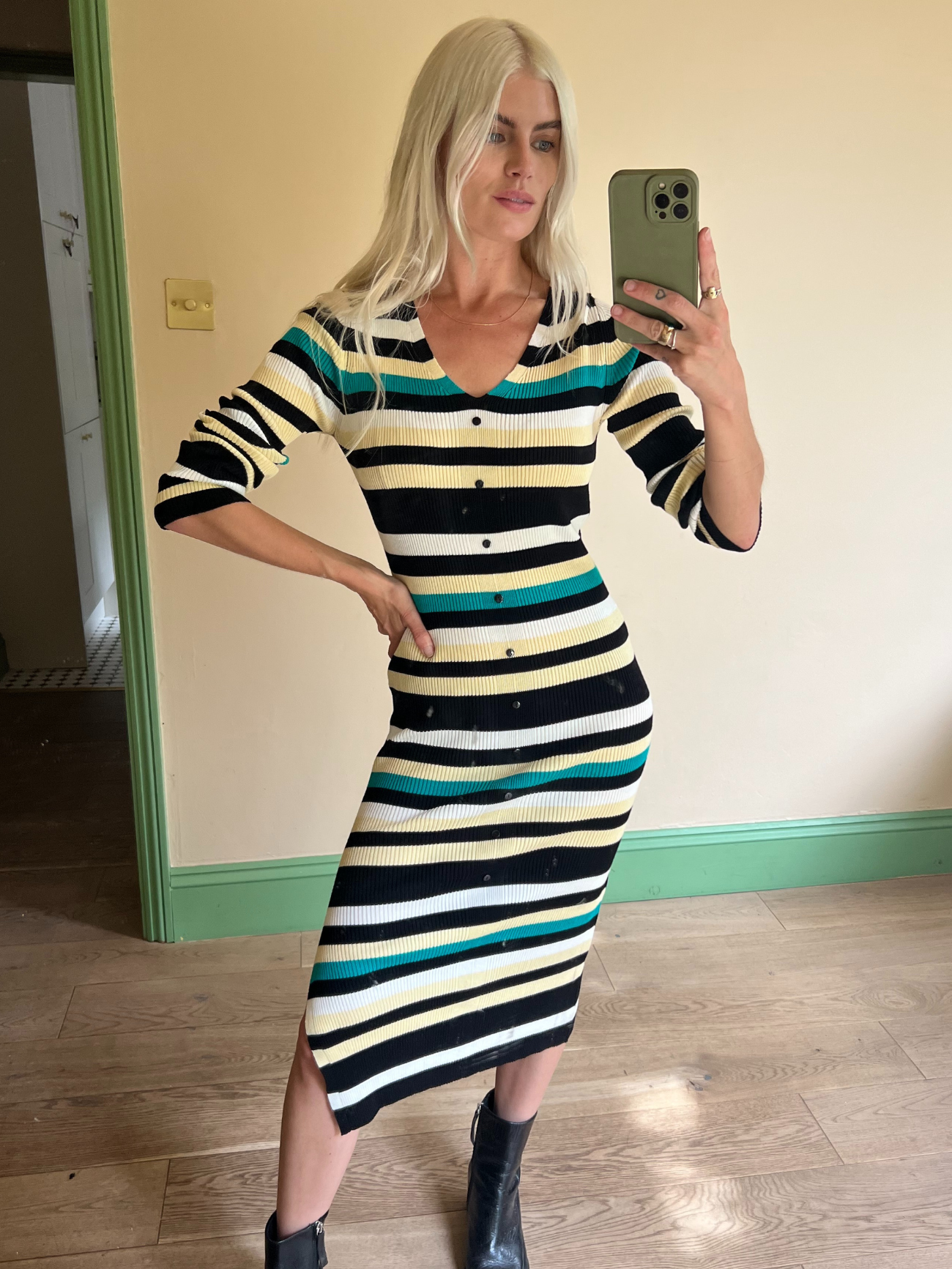 Stripe Bodycon Dress Stripe Bodycon Dress