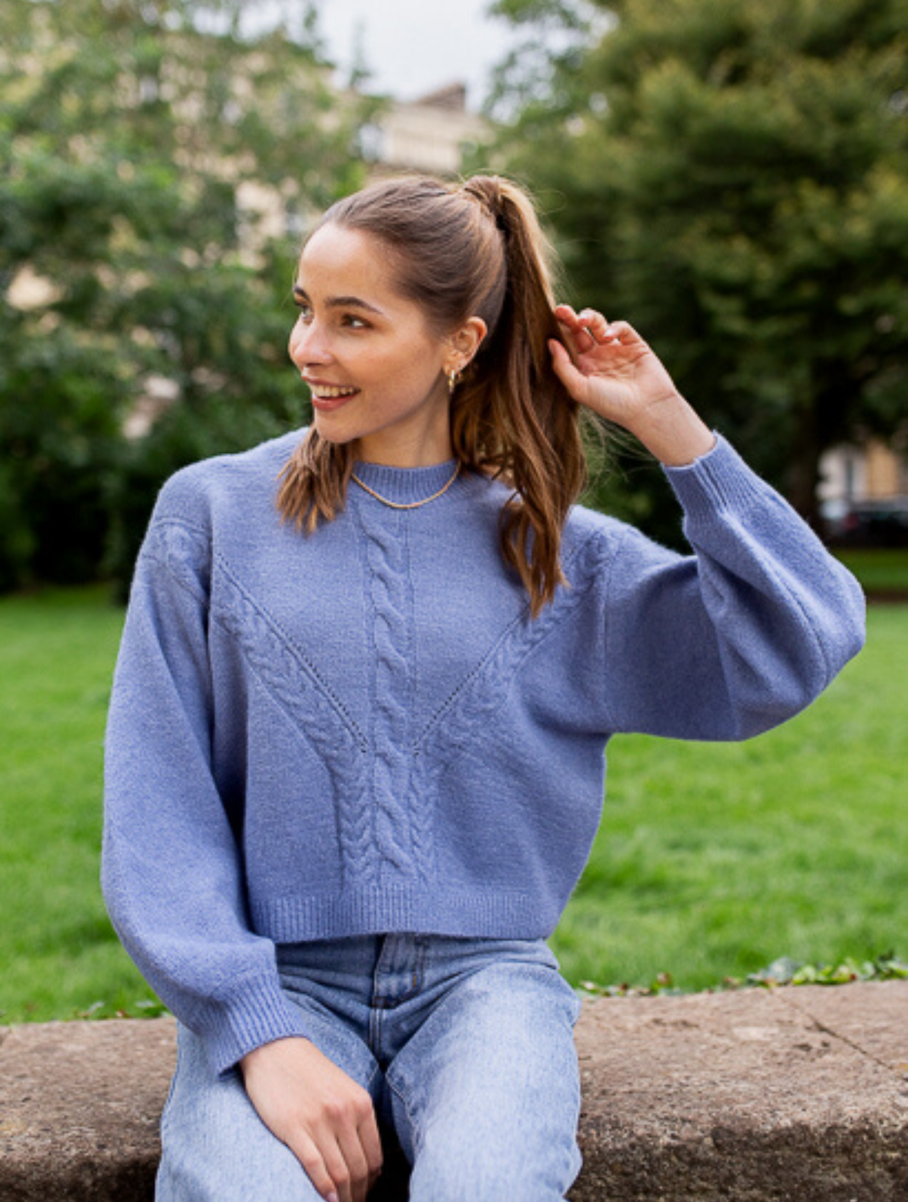 Light blue 2025 jumper womens uk